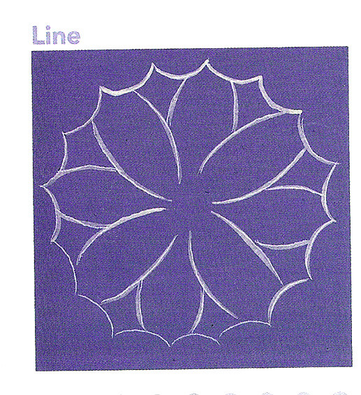 5. Beginner's guide to Lace painting by Patricia Rawlinson