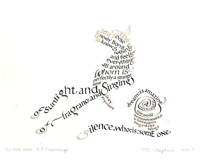 Calligraphy Art by Margaret Shepherd