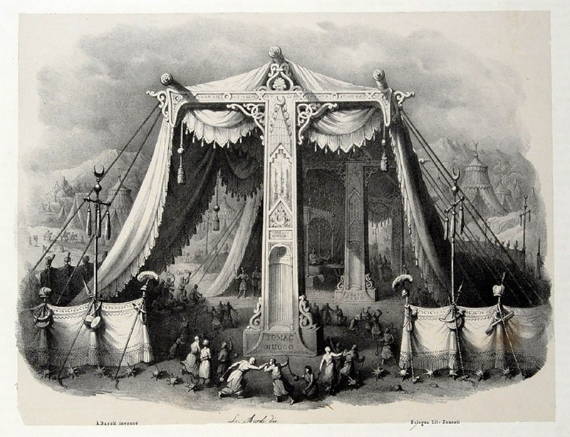 Алфавит Antonio Basoli 'Alfabeto Pittorico',1839,25 букв