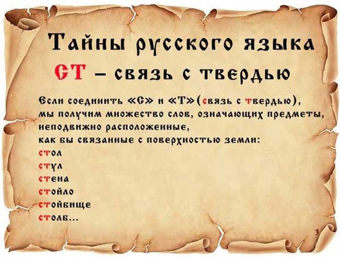 Факты о русском языке (14 картинок)